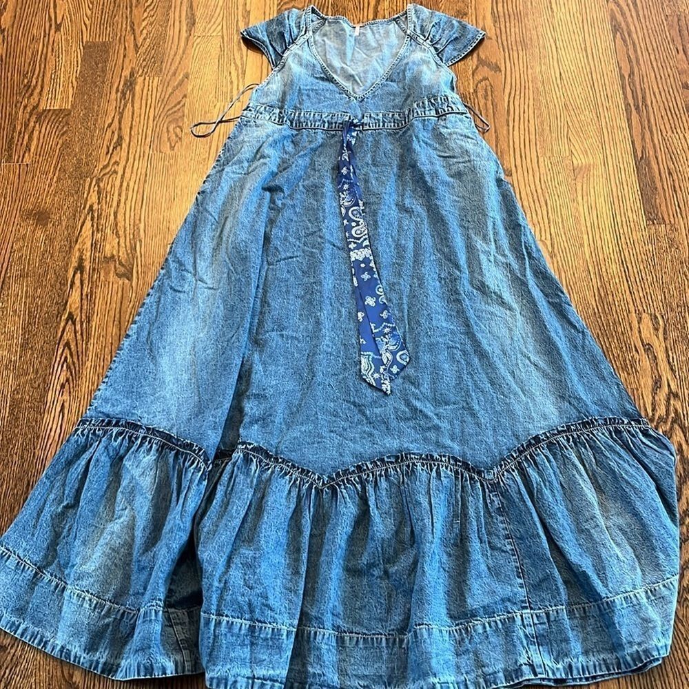 FREE PEOPLE Roucha Maxi Dress size XS - Picture 7 of 7